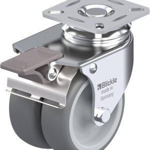 Blickle 290023 LDA-TPA 75G-FI Podwójny zestaw kołowy Średnica koła: 75 mm Maksymalne obciążenie: 100 kg 1 szt.