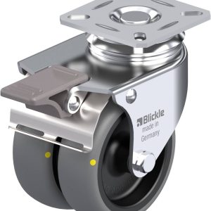 Blickle 693713 LDA-TPA 75G-FI-ELS Podwójny zestaw kołowy Średnica koła: 75 mm Maksymalne obciążenie: 100 kg 1 szt.