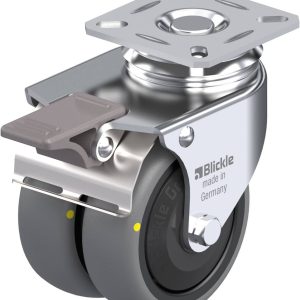 Blickle 648261 LDA-TPA 75KF-FI-ELS Podwójny zestaw kołowy Średnica koła: 75 mm Maksymalne obciążenie: 100 kg 1 szt. Blickle 648261 LDA-TPA 75KF-FI-ELS Podwójny zestaw kołowy Średnica koła: 75 mm Maksymalne obciążenie: 100 kg 1 szt.