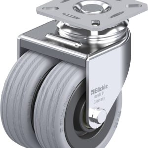 Blickle 106252 LDA-VPA 75K Podwójny zestaw kołowy Średnica koła: 75 mm Maksymalne obciążenie: 100 kg 1 szt.