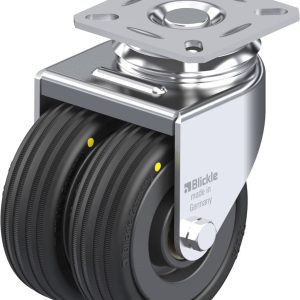 Blickle 112128 LDA-VPA 75K-EL Podwójny zestaw kołowy Średnica koła: 75 mm Maksymalne obciążenie: 90 kg 1 szt.