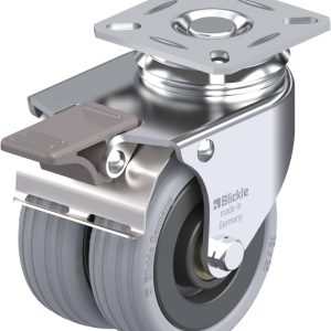 Blickle 278572 LDA-VPA 75K-FI Podwójny zestaw kołowy Średnica koła: 75 mm Maksymalne obciążenie: 100 kg 1 szt.