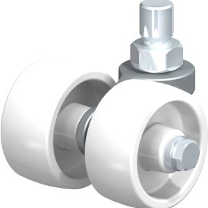 Blickle 839205 LD-PO 60G Podwójny zestaw kołowy Średnica koła: 60 mm Maksymalne obciążenie: 250 kg 1 szt.