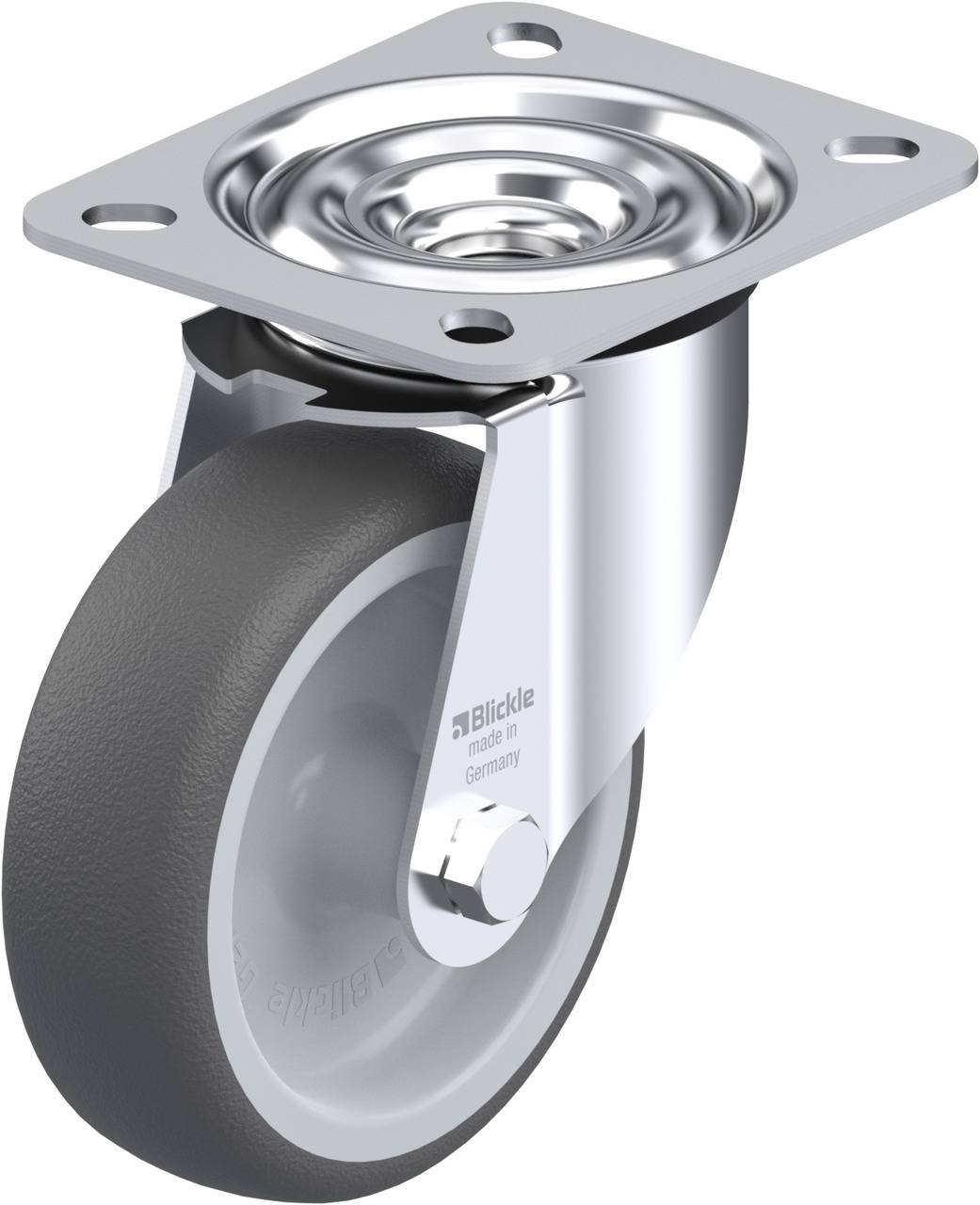 Blickle 846977 LE-PATH 100G Kółko skrętne Średnica koła: 100 mm Maksymalne obciążenie: 150 kg 1 szt. - obrazek 1
