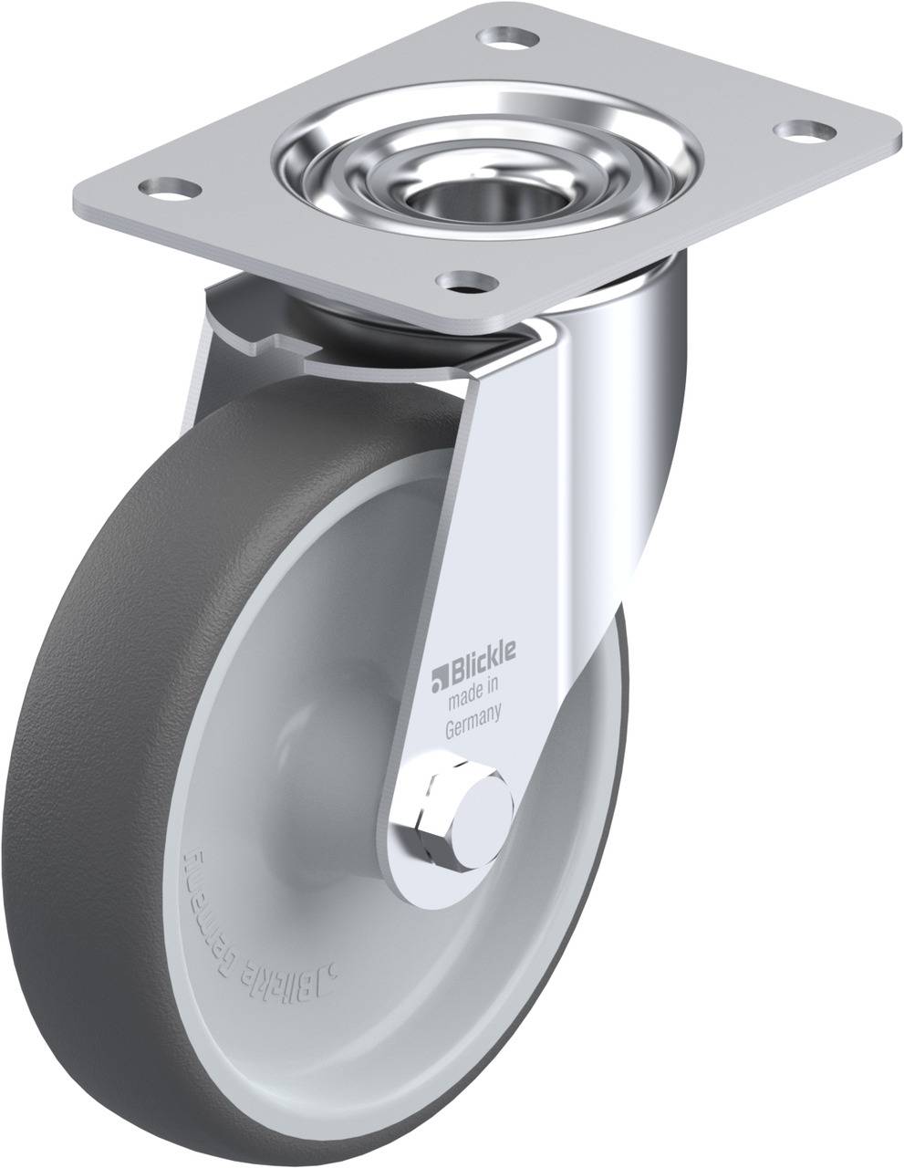 Blickle 846981 LE-PATH 160G Kółko skrętne Średnica koła: 160 mm Maksymalne obciążenie: 300 kg 1 szt. - obrazek 1