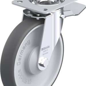Blickle 852169 LE-PATH 200KA-ST Kółko skrętne z hamulcem Średnica koła: 200 mm Maksymalne obciążenie: 300 kg 1 szt.