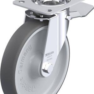 Blickle 852166 LE-PATH 200R-ST Kółko skrętne z hamulcem Średnica koła: 200 mm Maksymalne obciążenie: 300 kg 1 szt.