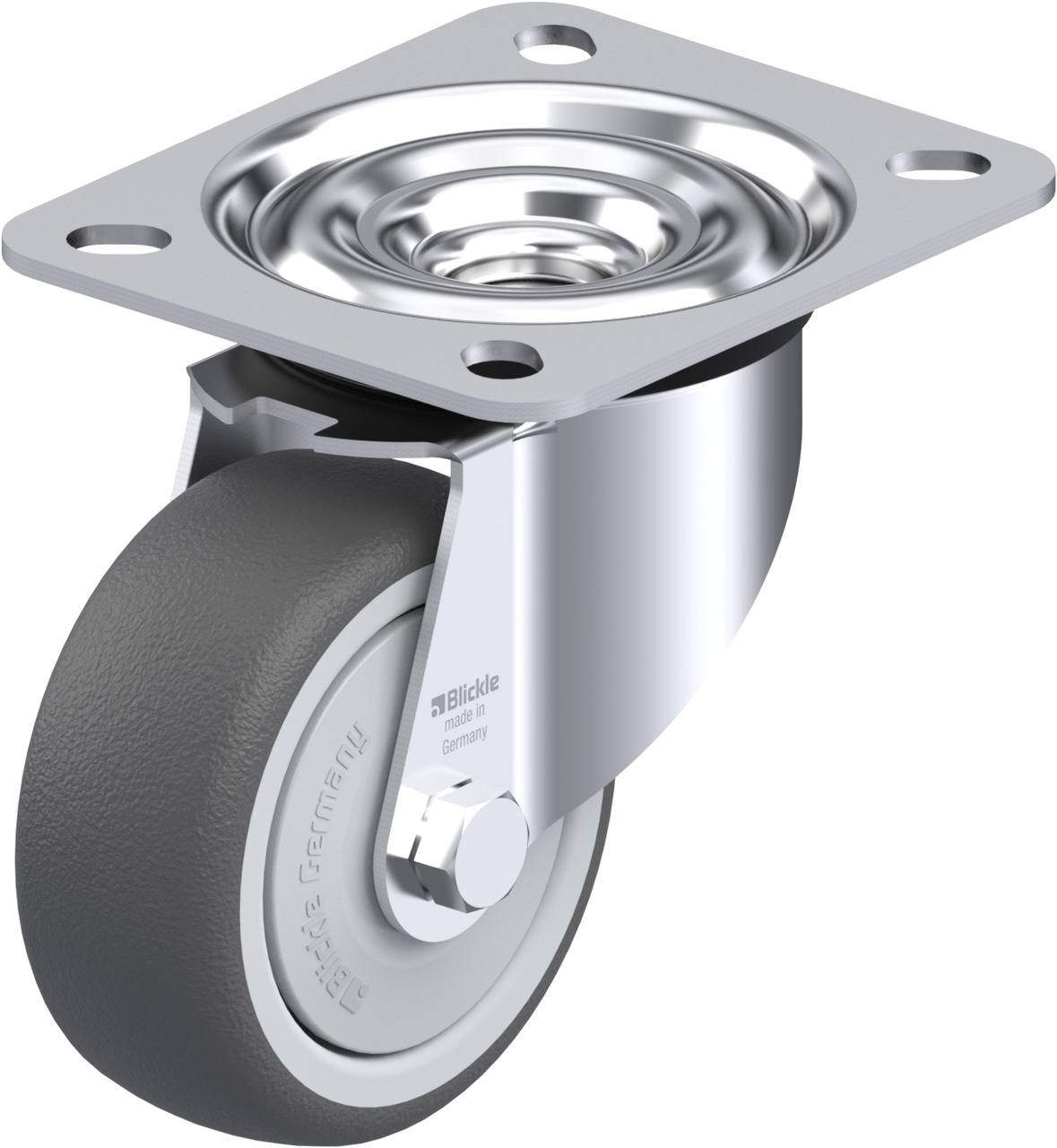 Blickle 754484 LE-PATH 80KF Kółko skrętne Średnica koła: 80 mm Maksymalne obciążenie: 150 kg 1 szt. - obrazek 1