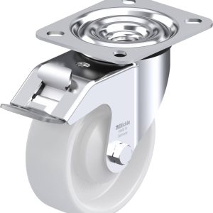 Blickle 585463 LE-PO 100KA-FI Kółko skrętne z hamulcem Średnica koła: 100 mm Maksymalne obciążenie: 150 kg 1 szt.