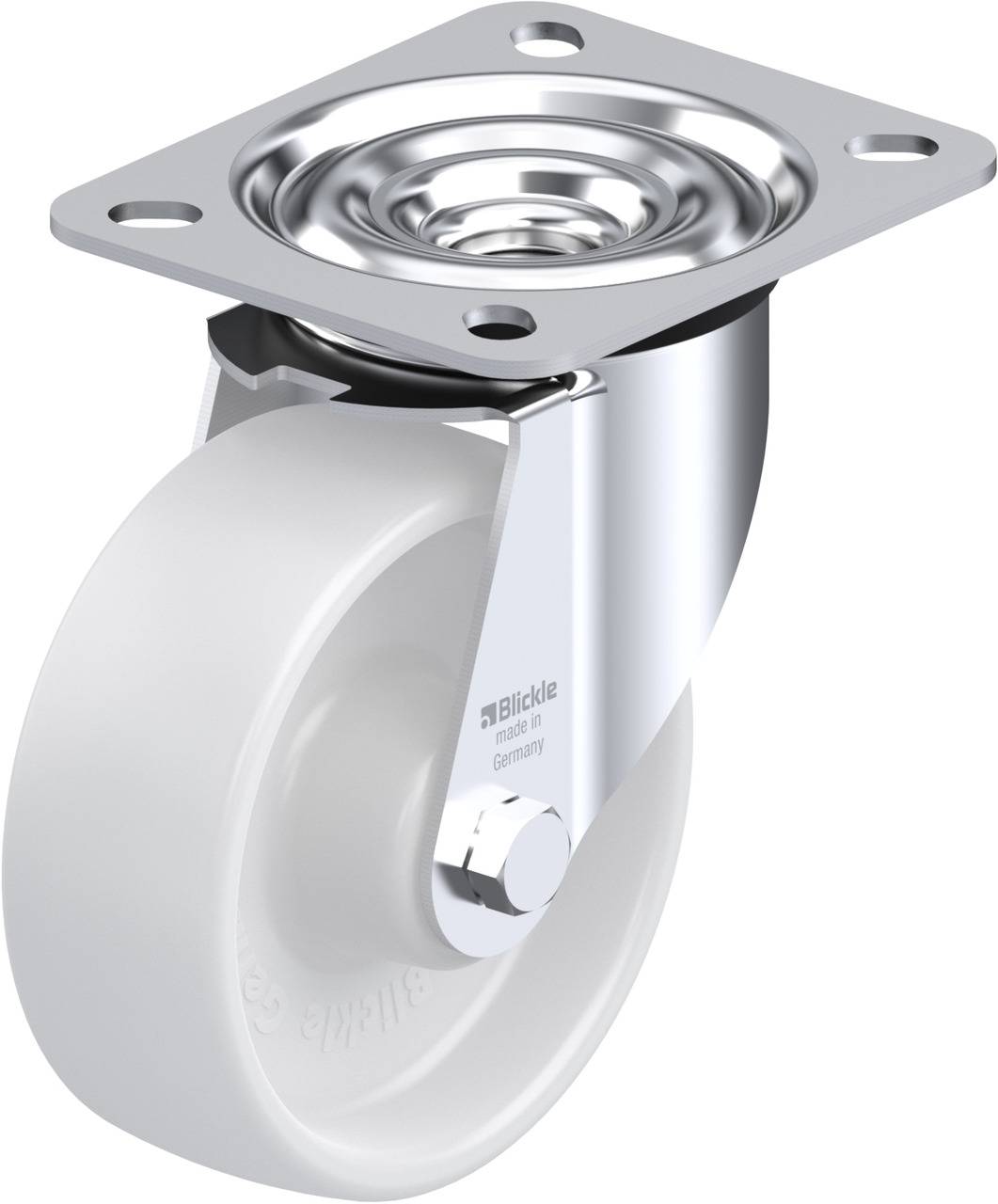 Blickle 378505 LE-PO 100R Kółko skrętne Średnica koła: 100 mm Maksymalne obciążenie: 150 kg 1 szt. - obrazek 1
