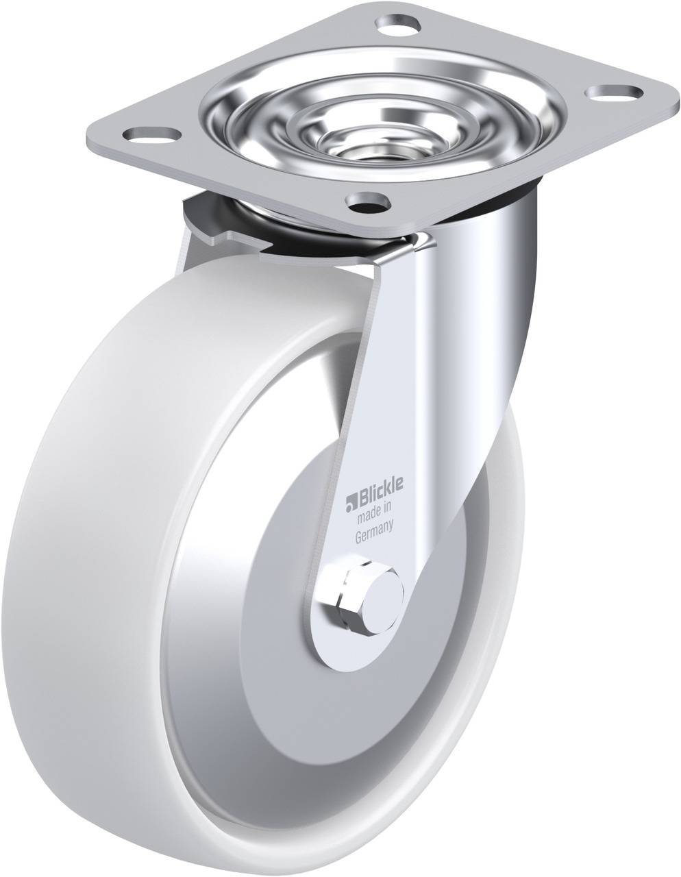 Blickle 352211 LE-PO 125G-FA Kółko skrętne Średnica koła: 125 mm Maksymalne obciążenie: 150 kg 1 szt. - obrazek 1