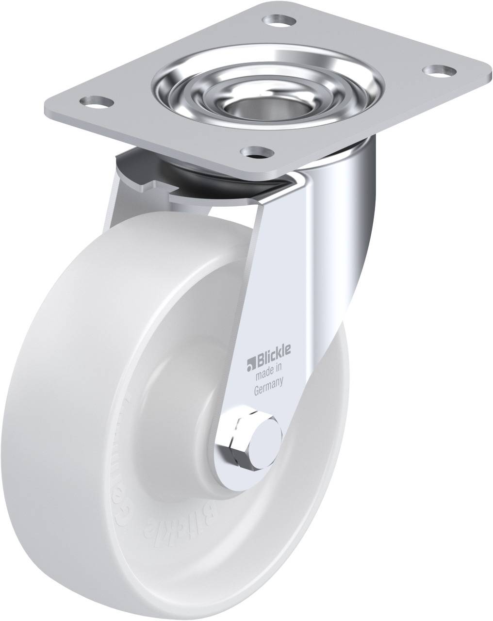 Blickle 250654 LE-PO 150R Kółko skrętne Średnica koła: 150 mm Maksymalne obciążenie: 300 kg 1 szt. - obrazek 1