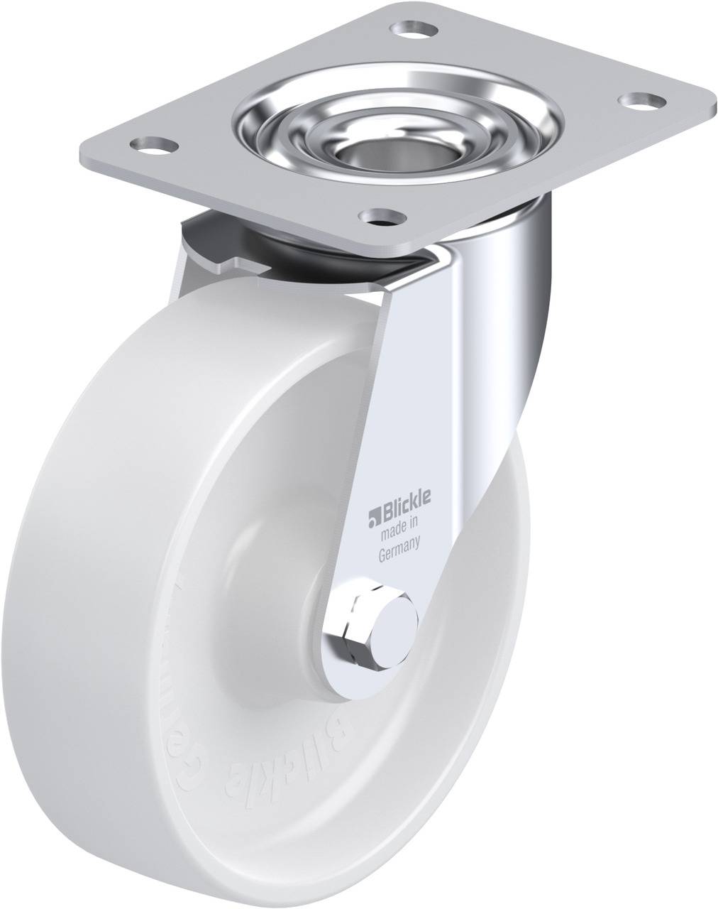 Blickle 579888 LE-PO 160R Kółko skrętne Średnica koła: 160 mm Maksymalne obciążenie: 300 kg 1 szt. - obrazek 1