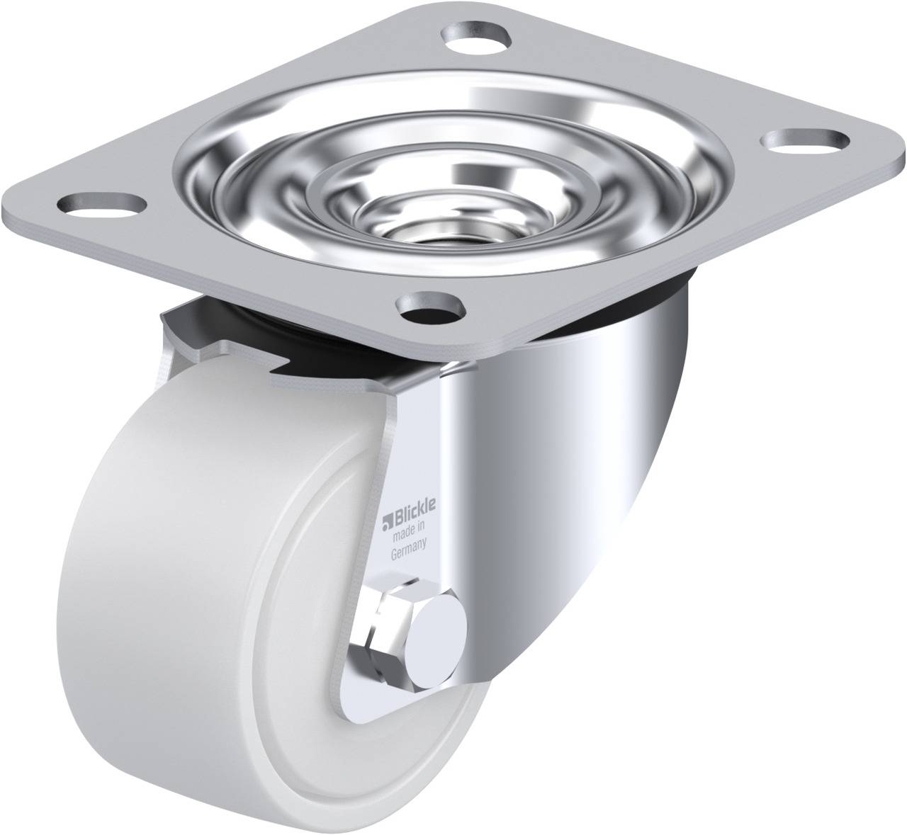 Blickle 839208 LE-PO 60KF Kółko skrętne Średnica koła: 60 mm Maksymalne obciążenie: 150 kg 1 szt. - obrazek 1