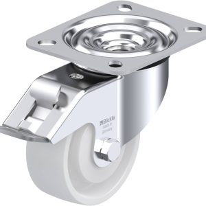 Blickle 839209 LE-PO 80KA-FI Kółko skrętne z hamulcem Średnica koła: 80 mm Maksymalne obciążenie: 150 kg 1 szt.