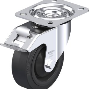Blickle 577395 LE-POEV 100KA-FI Kółko skrętne z hamulcem Średnica koła: 100 mm Maksymalne obciążenie: 150 kg 1 szt.