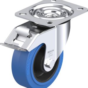 Blickle 308825 LE-POEV 100R-FI-SB Kółko skrętne z hamulcem Średnica koła: 100 mm Maksymalne obciążenie: 150 kg 1 szt.