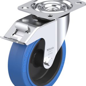 Blickle 850110 LE-POEV 125G-FI-SB Kółko skrętne z hamulcem Średnica koła: 125 mm Maksymalne obciążenie: 150 kg 1 szt.