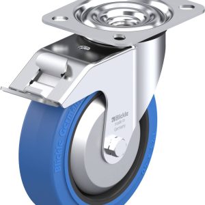 Blickle 738811 LE-POEV 125R-FI-SB-FA Kółko skrętne z hamulcem Średnica koła: 125 mm Maksymalne obciążenie: 150 kg 1 szt. Blickle 738811 LE-POEV 125R-FI-SB-FA Kółko skrętne z hamulcem Średnica koła: 125 mm Maksymalne obciążenie: 150 kg 1 szt.