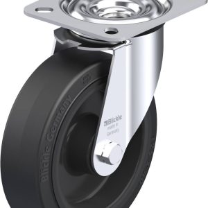 Blickle 850118 LE-POEV 125XR Kółko skrętne Średnica koła: 125 mm Maksymalne obciążenie: 150 kg 1 szt. Blickle 850118 LE-POEV 125XR Kółko skrętne Średnica koła: 125 mm Maksymalne obciążenie: 150 kg 1 szt.