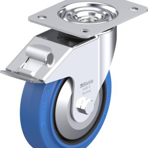Blickle 749608 LE-POEV 160KA-FI-SB-FA Kółko skrętne z hamulcem Średnica koła: 160 mm Maksymalne obciążenie: 300 kg 1 szt Blickle 749608 LE-POEV 160KA-FI-SB-FA Kółko skrętne z hamulcem Średnica koła: 160 mm Maksymalne obciążenie: 300 kg 1 szt