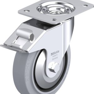Blickle 749609 LE-POEV 160KA-FI-SG-FA Kółko skrętne z hamulcem Średnica koła: 160 mm Maksymalne obciążenie: 300 kg 1 szt Blickle 749609 LE-POEV 160KA-FI-SG-FA Kółko skrętne z hamulcem Średnica koła: 160 mm Maksymalne obciążenie: 300 kg 1 szt