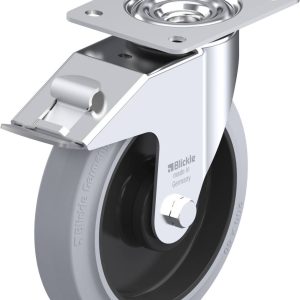 Blickle 475210 LE-POEV 200KA-FI-SG Kółko skrętne z hamulcem Średnica koła: 200 mm Maksymalne obciążenie: 300 kg 1 szt. Blickle 475210 LE-POEV 200KA-FI-SG Kółko skrętne z hamulcem Średnica koła: 200 mm Maksymalne obciążenie: 300 kg 1 szt.