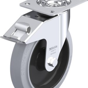 Blickle 387555 LE-POEV 200R-FI-SG Kółko skrętne z hamulcem Średnica koła: 200 mm Maksymalne obciążenie: 300 kg 1 szt. Blickle 387555 LE-POEV 200R-FI-SG Kółko skrętne z hamulcem Średnica koła: 200 mm Maksymalne obciążenie: 300 kg 1 szt.