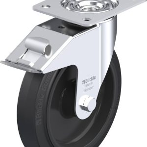 Blickle 850267 LE-POEV 200XR-FI Kółko skrętne z hamulcem Średnica koła: 200 mm Maksymalne obciążenie: 300 kg 1 szt.