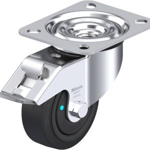 Blickle 850077 LE-POEV 80KFD-FI Kółko skrętne z hamulcem Średnica koła: 80 mm Maksymalne obciążenie: 140 kg 1 szt.