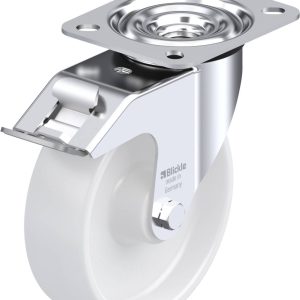 Blickle 762852 LE-PPN 125R-FI Kółko skrętne z hamulcem Średnica koła: 125 mm Maksymalne obciążenie: 150 kg 1 szt.
