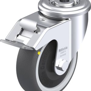 Blickle 852181 LER-PATH 100KF-FI-ELS Kółko skrętne z hamulcem Średnica koła: 100 mm Maksymalne obciążenie: 130 kg 1 szt.