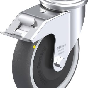 Blickle 852183 LER-PATH 125KF-FI-ELS Kółko skrętne z hamulcem Średnica koła: 125 mm Maksymalne obciążenie: 150 kg 1 szt.