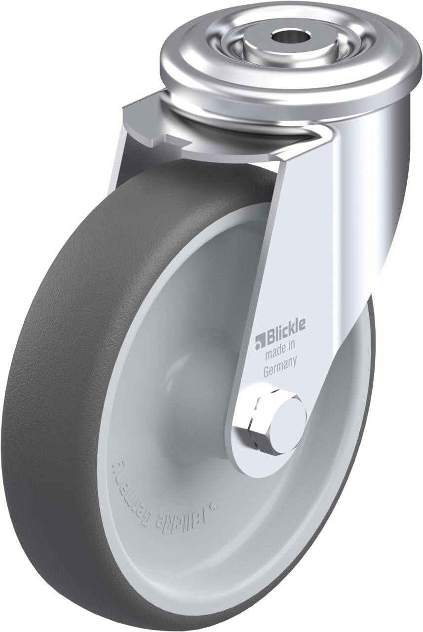 Blickle 847005 LER-PATH 160G Kółko skrętne Średnica koła: 160 mm Maksymalne obciążenie: 300 kg 1 szt. - obrazek 1