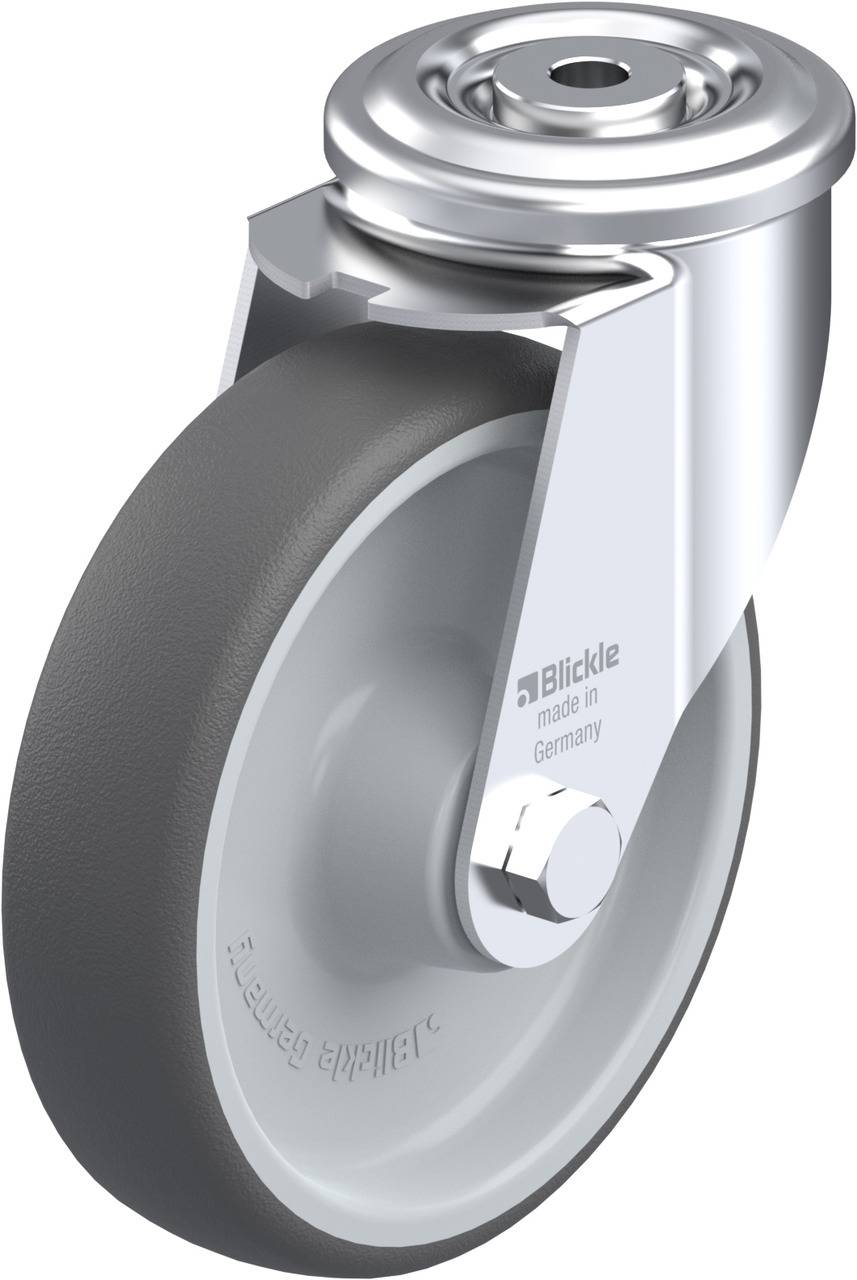 Blickle 847007 LER-PATH 160R Kółko skrętne Średnica koła: 160 mm Maksymalne obciążenie: 300 kg 1 szt. - obrazek 1
