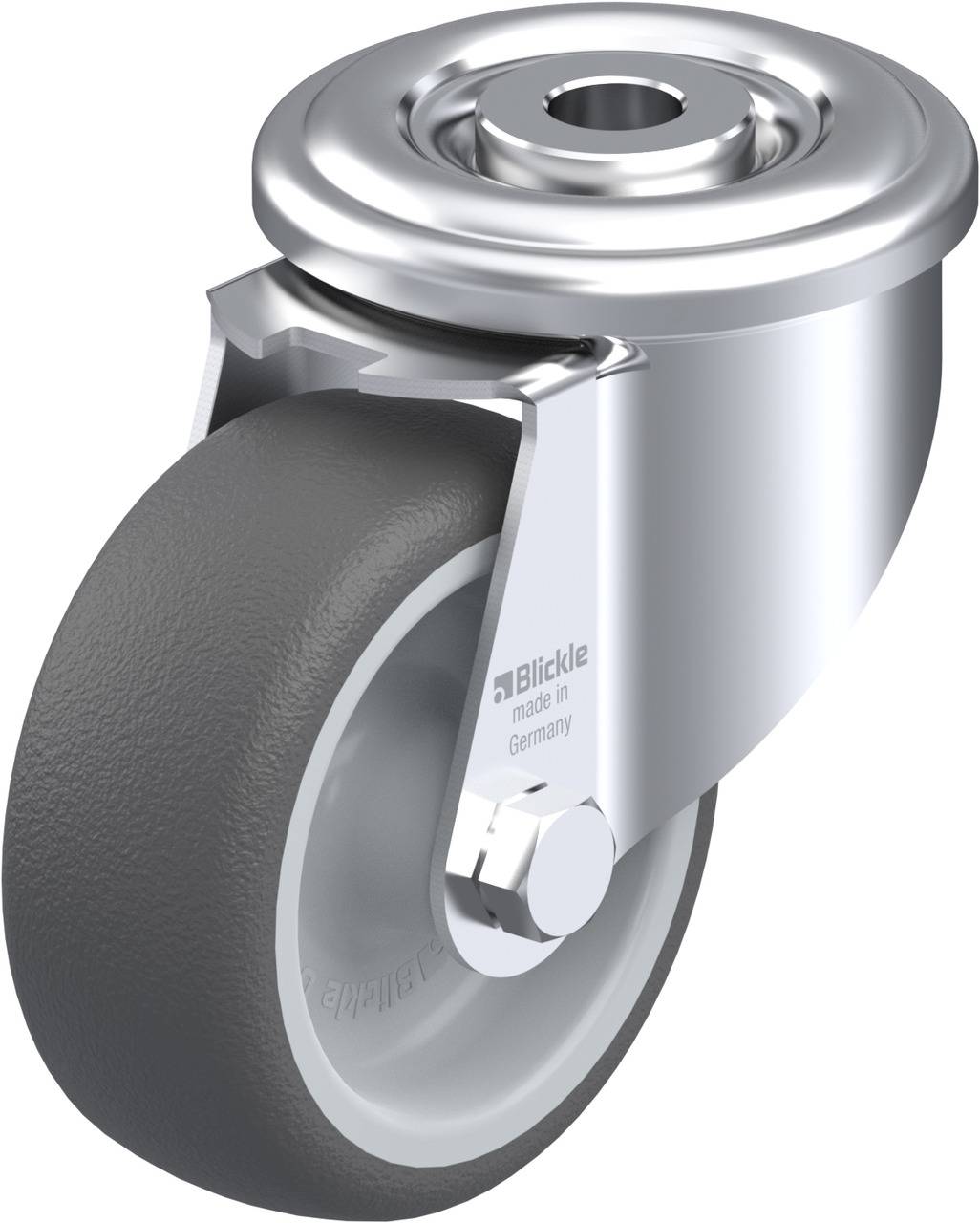 Blickle 562512 LER-PATH 80G Kółko skrętne Średnica koła: 80 mm Maksymalne obciążenie: 150 kg 1 szt. - obrazek 1