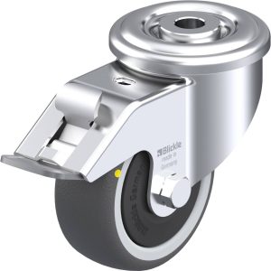 Blickle 852179 LER-PATH 80KF-FI-ELS Kółko skrętne z hamulcem Średnica koła: 80 mm Maksymalne obciążenie: 100 kg 1 szt.