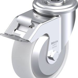 Blickle 612911 LER-PO 100G-FI-FA Kółko skrętne z hamulcem Średnica koła: 100 mm Maksymalne obciążenie: 150 kg 1 szt. Blickle 612911 LER-PO 100G-FI-FA Kółko skrętne z hamulcem Średnica koła: 100 mm Maksymalne obciążenie: 150 kg 1 szt.