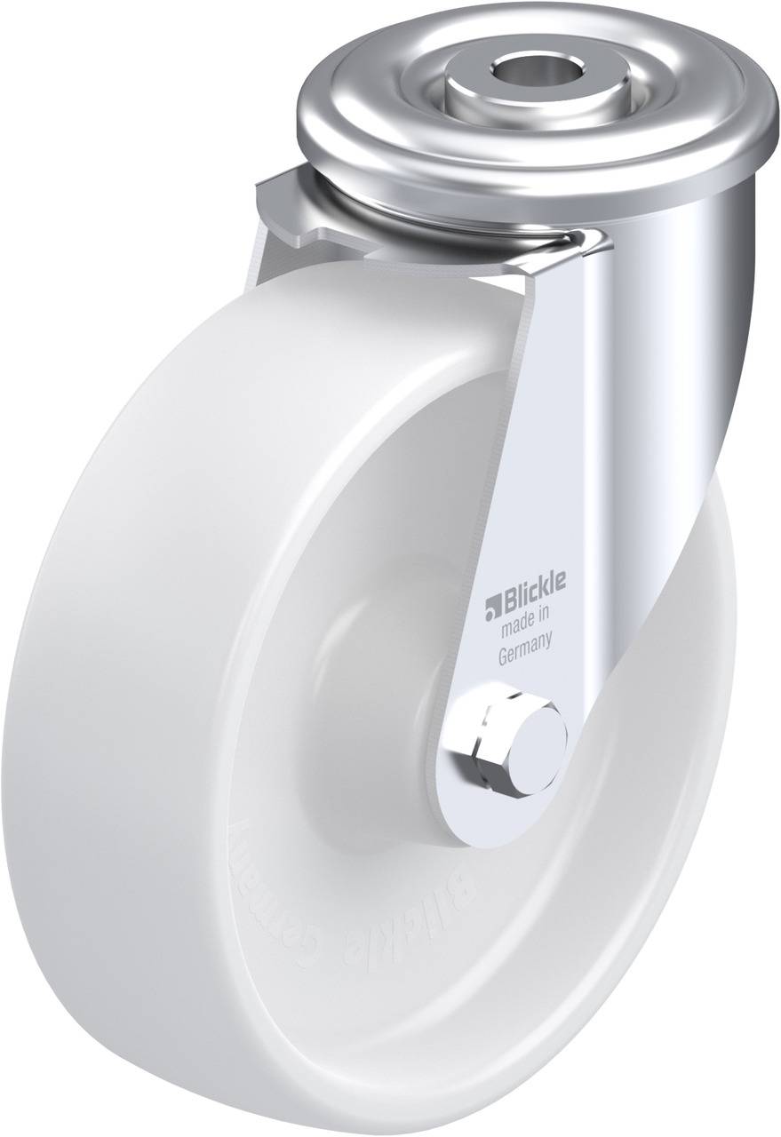 Blickle 457143 LER-PO 125R Kółko skrętne Średnica koła: 125 mm Maksymalne obciążenie: 150 kg 1 szt. - obrazek 1