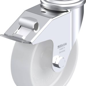 Blickle 580183 LER-PO 150G-FI Kółko skrętne z hamulcem Średnica koła: 150 mm Maksymalne obciążenie: 300 kg 1 szt.