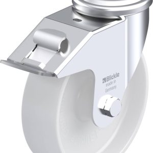 Blickle 683094 LER-PO 160G-FI Kółko skrętne z hamulcem Średnica koła: 160 mm Maksymalne obciążenie: 300 kg 1 szt. Blickle 683094 LER-PO 160G-FI Kółko skrętne z hamulcem Średnica koła: 160 mm Maksymalne obciążenie: 300 kg 1 szt.