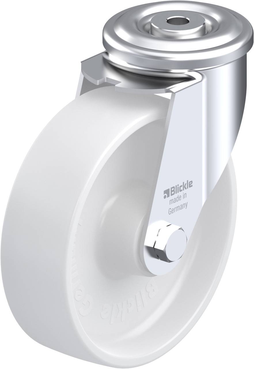 Blickle 661314 LER-PO 160R Kółko skrętne Średnica koła: 160 mm Maksymalne obciążenie: 300 kg 1 szt. - obrazek 1