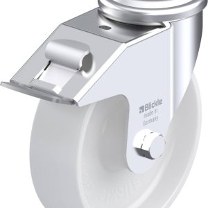 Blickle 622506 LER-PO 160R-FI Kółko skrętne z hamulcem Średnica koła: 160 mm Maksymalne obciążenie: 300 kg 1 szt. Blickle 622506 LER-PO 160R-FI Kółko skrętne z hamulcem Średnica koła: 160 mm Maksymalne obciążenie: 300 kg 1 szt.