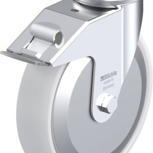 Blickle 749767 LER-PO 200G-FI-FA Kółko skrętne z hamulcem Średnica koła: 200 mm Maksymalne obciążenie: 300 kg 1 szt.