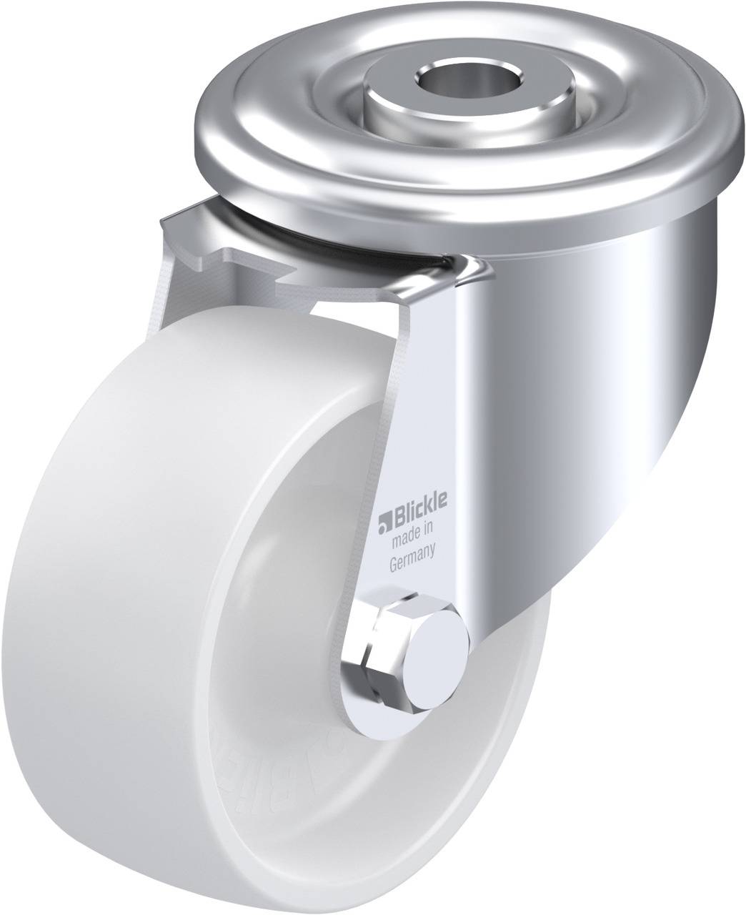 Blickle 477091 LER-PO 75G Kółko skrętne Średnica koła: 75 mm Maksymalne obciążenie: 150 kg 1 szt. - obrazek 1