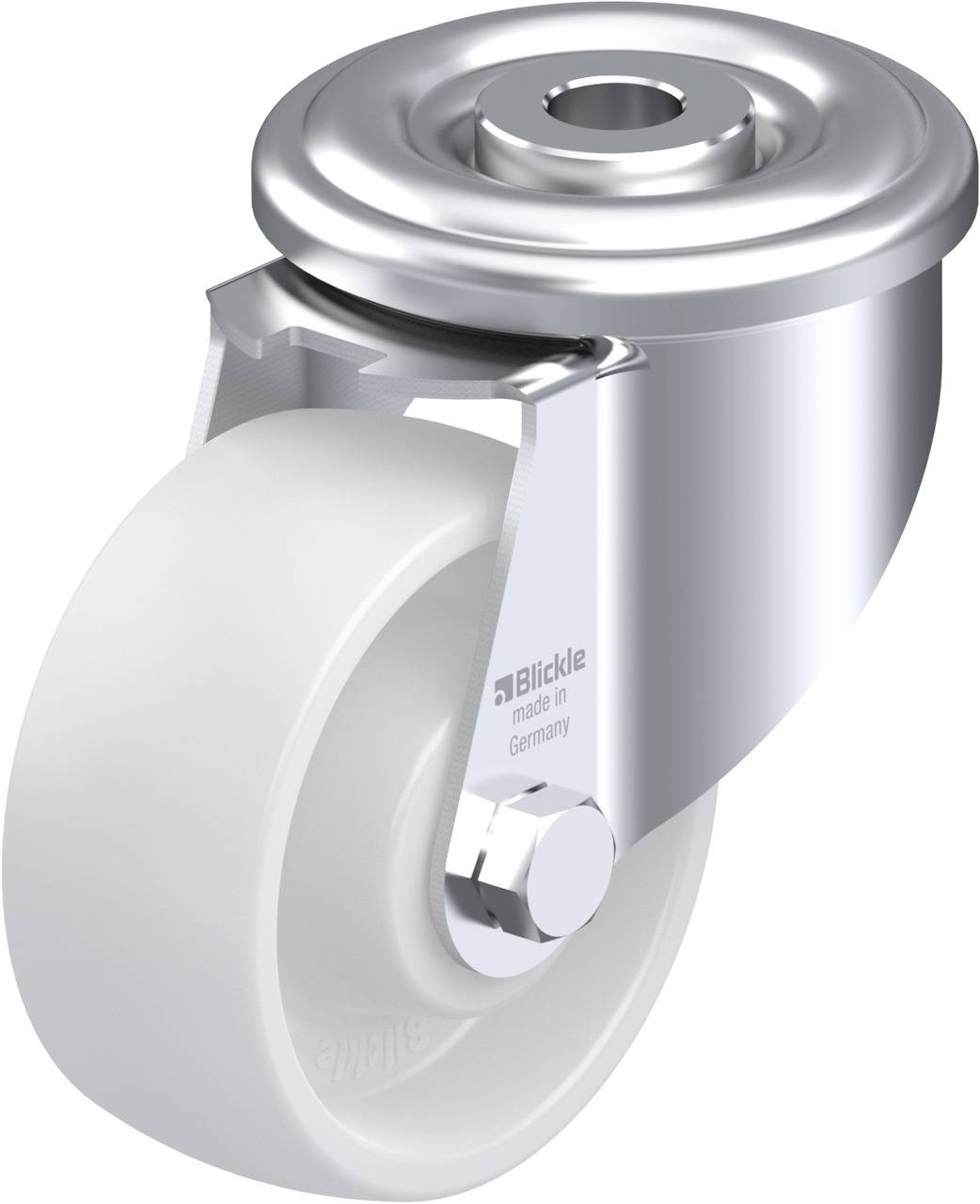 Blickle 580068 LER-PO 75R Kółko skrętne Średnica koła: 75 mm Maksymalne obciążenie: 150 kg 1 szt. - obrazek 1