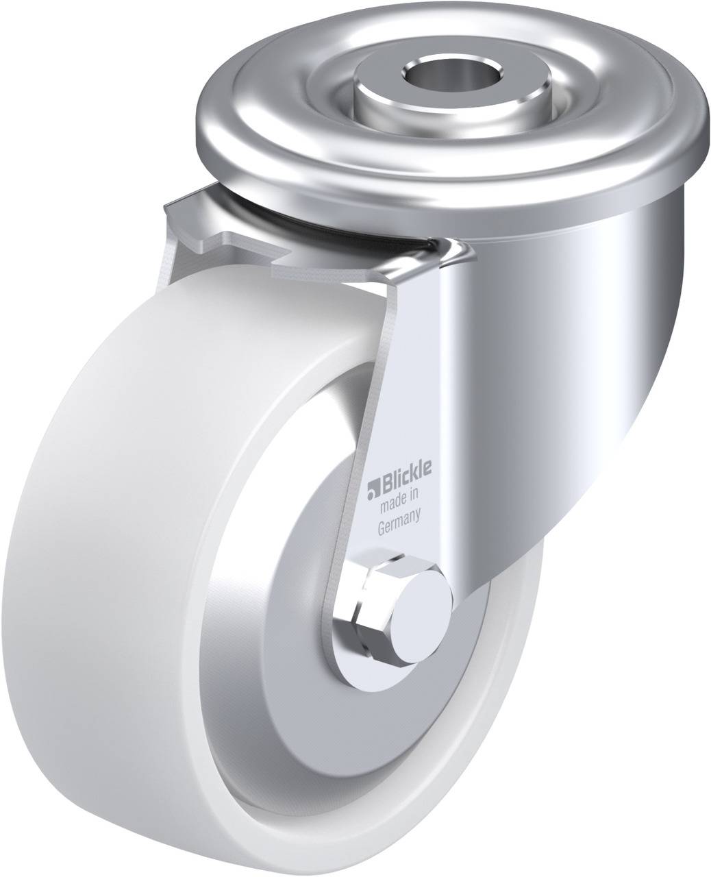 Blickle 695056 LER-PO 80R-FA Kółko skrętne Średnica koła: 80 mm Maksymalne obciążenie: 150 kg 1 szt. - obrazek 1