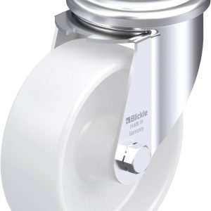 Blickle 762887 LER-PPN 100G Kółko skrętne Średnica koła: 100 mm Maksymalne obciążenie: 150 kg 1 szt.