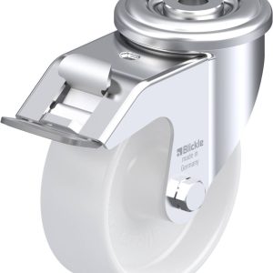 Blickle 762889 LER-PPN 100G-FI Kółko skrętne z hamulcem Średnica koła: 100 mm Maksymalne obciążenie: 150 kg 1 szt.