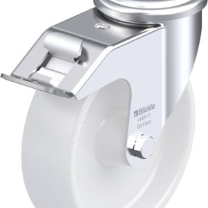 Blickle 762896 LER-PPN 125G-FI Kółko skrętne z hamulcem Średnica koła: 125 mm Maksymalne obciążenie: 150 kg 1 szt.